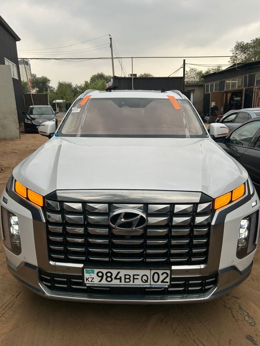 Замена лобового стекла Hyundai Palisade в Алматы